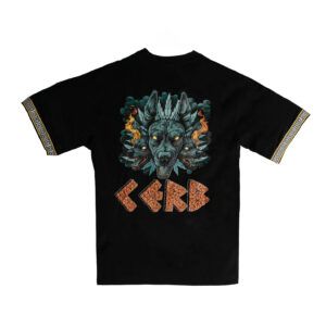 Parte trasera de la camiseta OG Kush de Olympus CBD