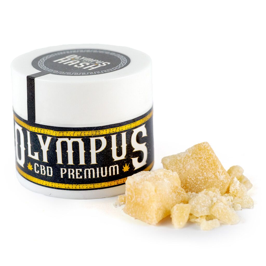 Envase de Crumble Extracto CBD de Olympus CBD