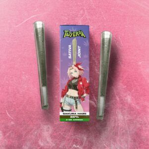 Dos preroll Sakura Haze NHC junto al frontal de la caja TuYerba