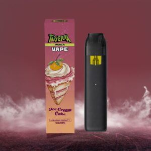 Vape Ice Cream Cake NHC 1 ml junto al frontal de la caja TuYerba